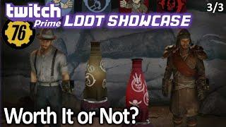 Fallout 76 Wastelanders Bundle - FREE Twitch Prime Loot Showcase 3/3 (2019)