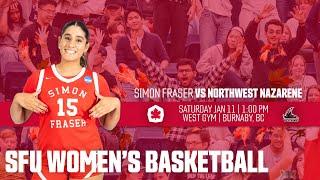 SFU Women's Basketball: Red Leafs vs Northwest Nazarene - January 11th, 2025