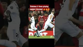  Vinicious Junior scores his 5th goal against Liverpool  #viral #trending #realmadrid #liverpool