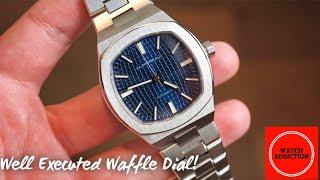 DUMOREAU DM-01 Watch Review - Blue Waffle Dial!