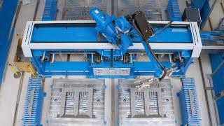 GEORG precisioncut TBA400 robotline - Kernblech Schneidanlage mit STA-Stapelsystem