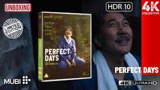 Wim Wenders’ Perfect Days 4k UltraHD Blu-ray Mubi Limited Edition Unboxing