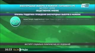 Социологи узнали мнение казахстанцев о предстоящих выборах