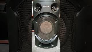 DONY MUSIC SYSTEM MODEL MHC V21D #speakerchek #musiclabel #viralvideo