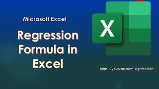 How to do Regression Formula in Excel || Linear Regression Analysis