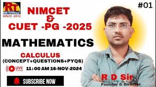 NIMCET  -Mathematics Online Classes|Calculus | IIT-JEE | NIMCET  | CUET | #nimcet #cuet|#varanasi