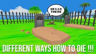 Dude Theft Wars 10 Different Ways How To Die In This Game !!! 