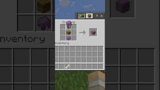 How To Make A White Shulker Box In Minecraft #Shorts