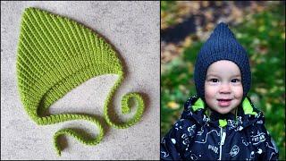 Look what a beauty! The easiest and coolest crochet baby hat. Crochet.