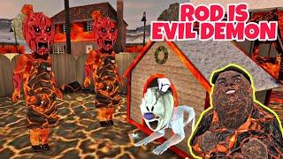 Rod Is Evil Demon - Ghost Mode Full Gameplay (Ice Scream 2)