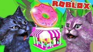 ЗАРАБАТЫВАЕМ НА МАГАЗИН ПОНЧИКОВ В АДОПТ МИ В РОБЛОКС! adopt me roblox donuts