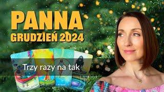 Panna TRZY RAZY NA TAK Grudzień 2024 tarot