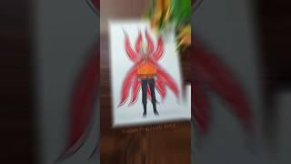 Naruto Baryon Mode ....... #anime #naruto #drawing