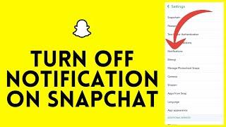 How to Turn Off Notifications on Snapchat (2023)