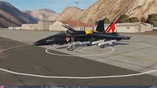 DCS: F/A-18 Simultaneous AGM-84 Harpoon attack on  Molniya