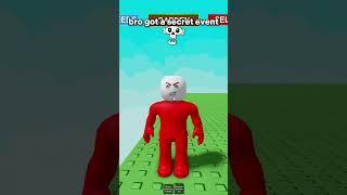 Bro discovered a secret admin event  #roblox #growagarden #gag #funny