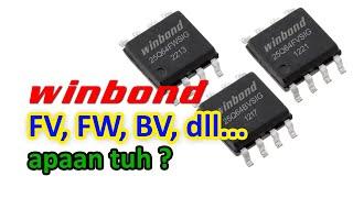 Arti Kode Pada SPI Flash Memory Winbond