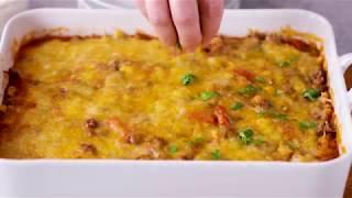 Beef Tortilla Taco Casserole I Pillsbury Recipe