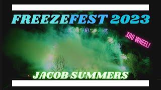 KCAP FreezeFest 2023 - Jacob's Finale Pyromusical - featuring 360 Wheel!