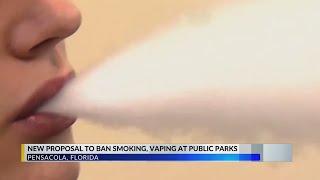 New ordinance could ban smoking at public parks in Pensacola