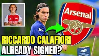 ‎️‍HOT NEWS! RICCARDO CALAFIORI WAS SPOTTED AT ARSENAL'S TRAINING TODAY! ARSENAL NEWS