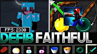 Defib Faithful [32x] MCPE PvP Texture Pack (FPS Friendly) by Vattic