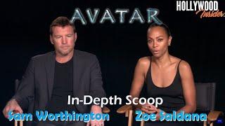 In-Depth Scoop | Sam Worthington & Zoe Saldana look back on 'Avatar'