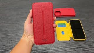 Folio iPhone 14 Pro Max Leather Wallet Case