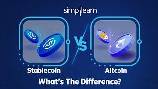 StableCoin Vs AltCoin: What's The Difference? | Cryptocurrency For Beginners | #Shorts | Simplilearn