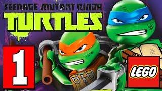 LEGO Teenage Mutant Ninja Turtles ShellShocked Walkthrough LEGO TMNT Videogame