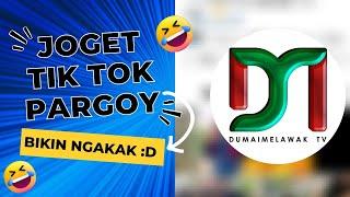 JOGET TIK TOK PARGOY MACARENA DIPANTAI, bikin ngakak !!