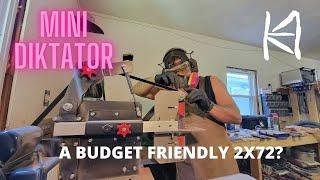 The Mini Diktator  Budget 2x72 Grinder for Knifemaking #knifemaking