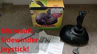 Checking out a Microsoft Sidewinder Precision Pro Joystick