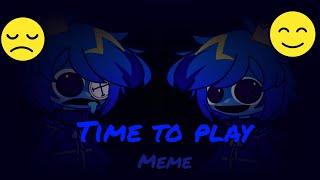 °. time to play meme .°|| rainbow friends ||