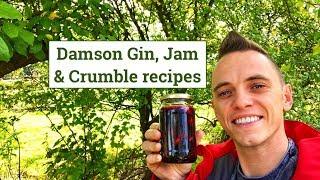 How to make Damson Jam, Damson Gin & Crumble the fast way!