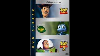 Opening To Pixar DVD 3-Pack (2001, Original Release)