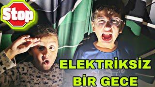 ELEKTRİKSİZ BİR GÜN GEÇİRMEK!? #24Saat