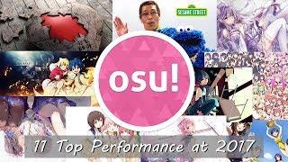 Osu! My 11 Top Performance at 2017