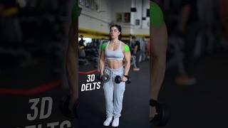 Top 4 exercises for capped shoulders  #gymworkout #fitnessmotivation #fitness