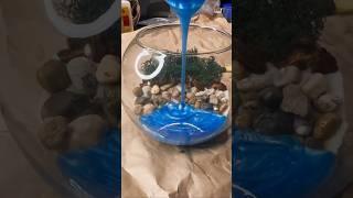  CREATE Your Own Mini Indoor OASIS with Resin Terrariums!   #shorts