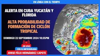 Alerta! en Cuba, Yucatán y Florida #ciclon en camino