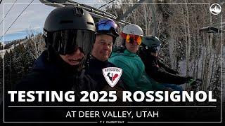 Testing 2025 Rossignol Sender Soul 102, Arcade 84, and Arcade 88 at Deer Valley with SkiEssentials