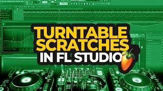 FL Studio : Turntable Scratches(Gross Beat)