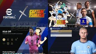 PES 2021 Menu eFootball 2025 x Captain Tsubasa by PESNewupdate