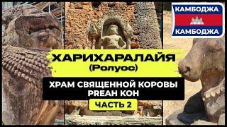 Харихаралайя (Ролуос), Камбоджа, 2 часть: Храм Священной Коровы, Prasat Preah Koh