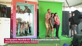 Holographic Photo booth powered with Broox and Newtonlab space technologies.