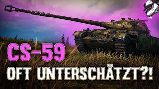 CS-59 oft unterschätzt? Eine echte Alternative zum T-54! [World of Tanks - Deutsch - Gameplay]