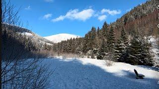 Урааа! Мы поднялись на СНЕЖКУ,но она была не в духе