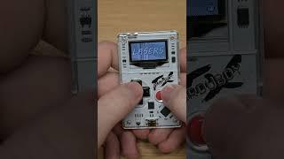 The Arduino gameboy's hidden easter egg... #arduino