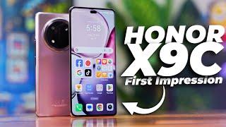 Honor X9c First Impressions: Tough yet Elegant! Superb 6600mAh battery!